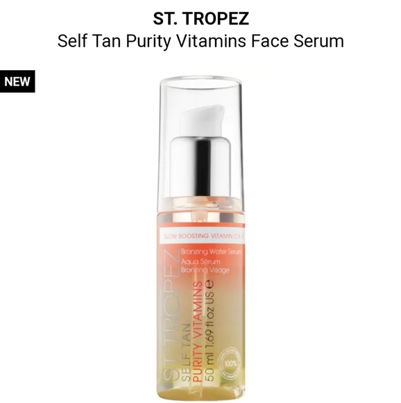 SOLD! SEALED st tropez self tan purity vitamins
